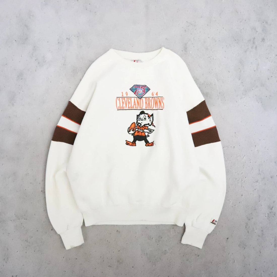 Vintage Cleveland Browns Crewneck Sweatshirt Size Large 90s NFL