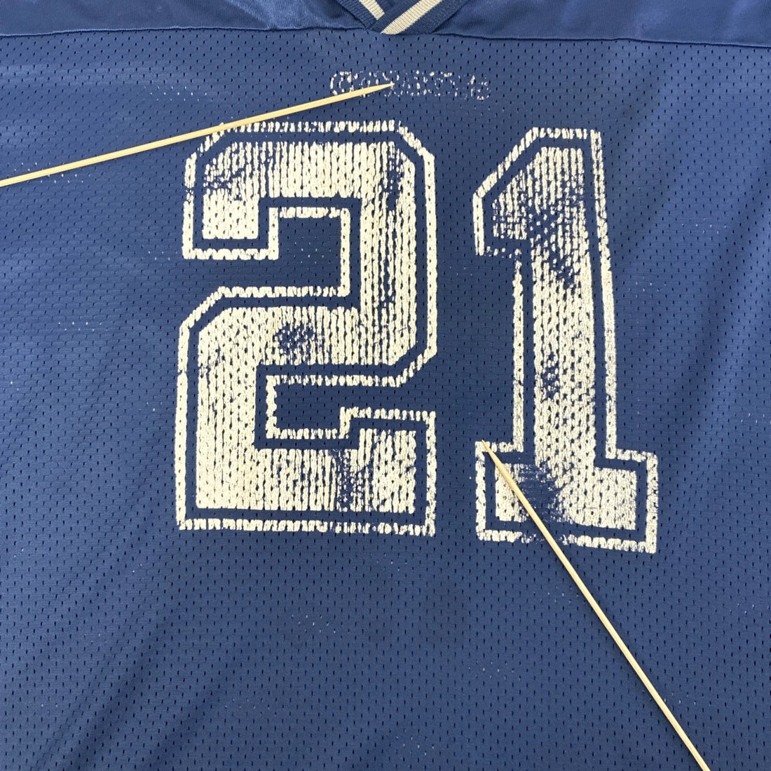 Vintage Dallas Cowboys Deion Sanders Champion Jersey Size 52 NFL