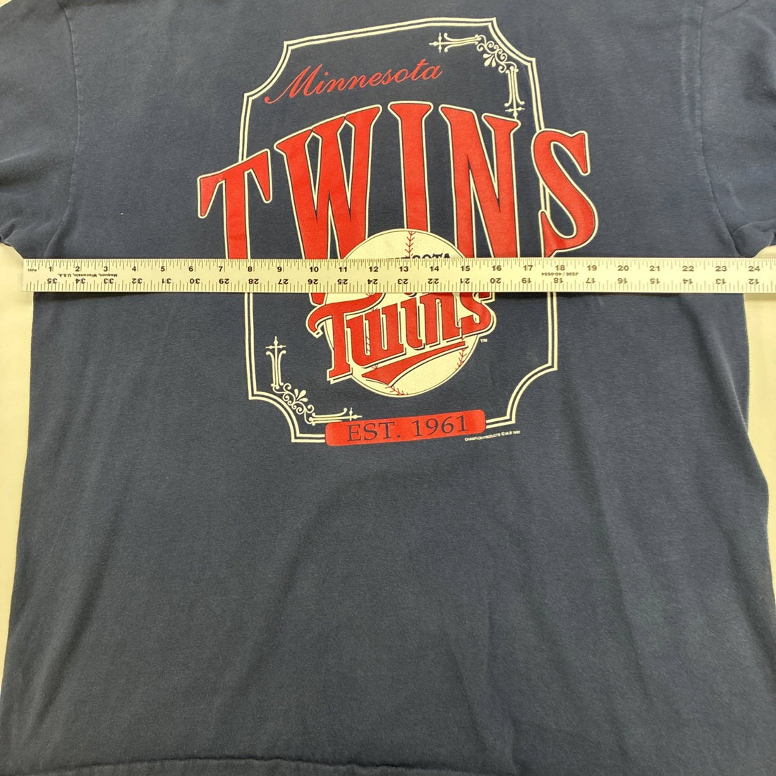 Vintage Minnesota Twins T-Shirt Size 2XL 1992 90s MLB