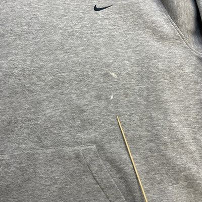 Vintage Nike Pullover Sweatshirt Hoodie Size 2XL Gray