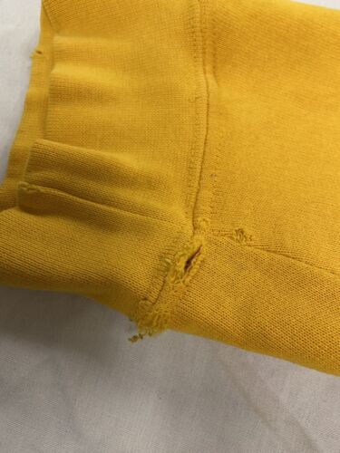 Vintage Nike Sweatshirt Crewneck Size XL Yellow Swoosh