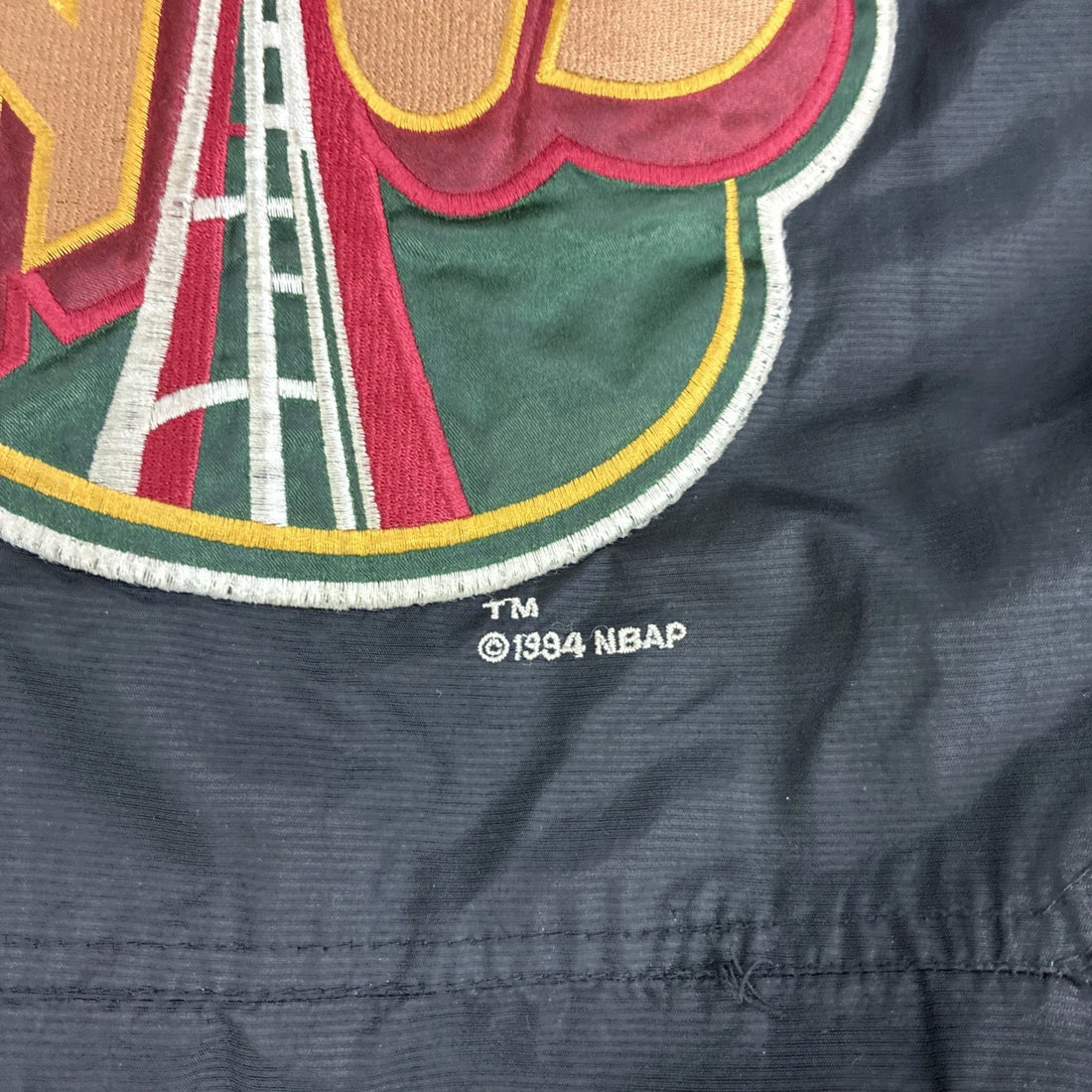 Seattle Supersonics Starter Puffer Jacket Size Large NBA