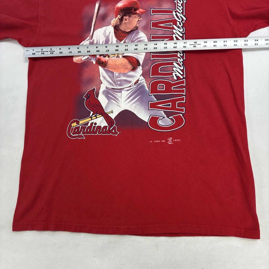 Vintage St. Louis Cardinals Mark McGwire T-Shirt Size XL 1998 90s MLB