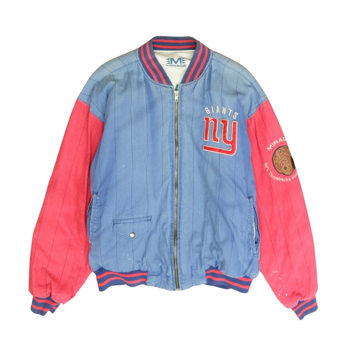 Mirage, Jackets & Coats, Vintage Ny Giants Throwback Jacket