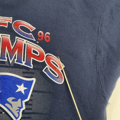 Vintage New England Patriots Super Bowl XXXI Sweatshirt Crewneck Large 90s NFL