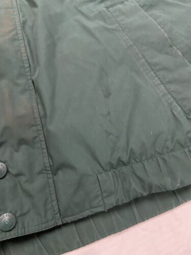 Vintage Eddie Bauer Puffer Jacket Size Large Green Insulated