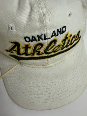 Vintage Oakland Athletics Script Twill Sports Specialties Snapback Hat OSFA MLB
