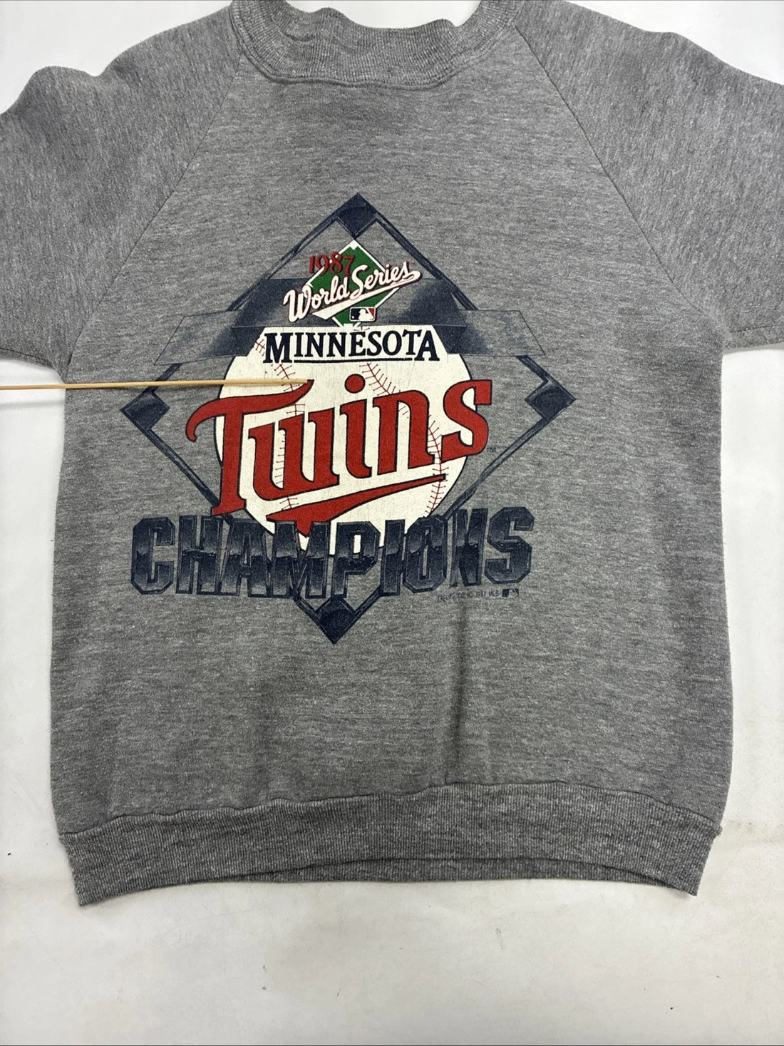 Vintage Minnesota Twins World Series Champions Sweatshirt Medium 1987 80s MLB