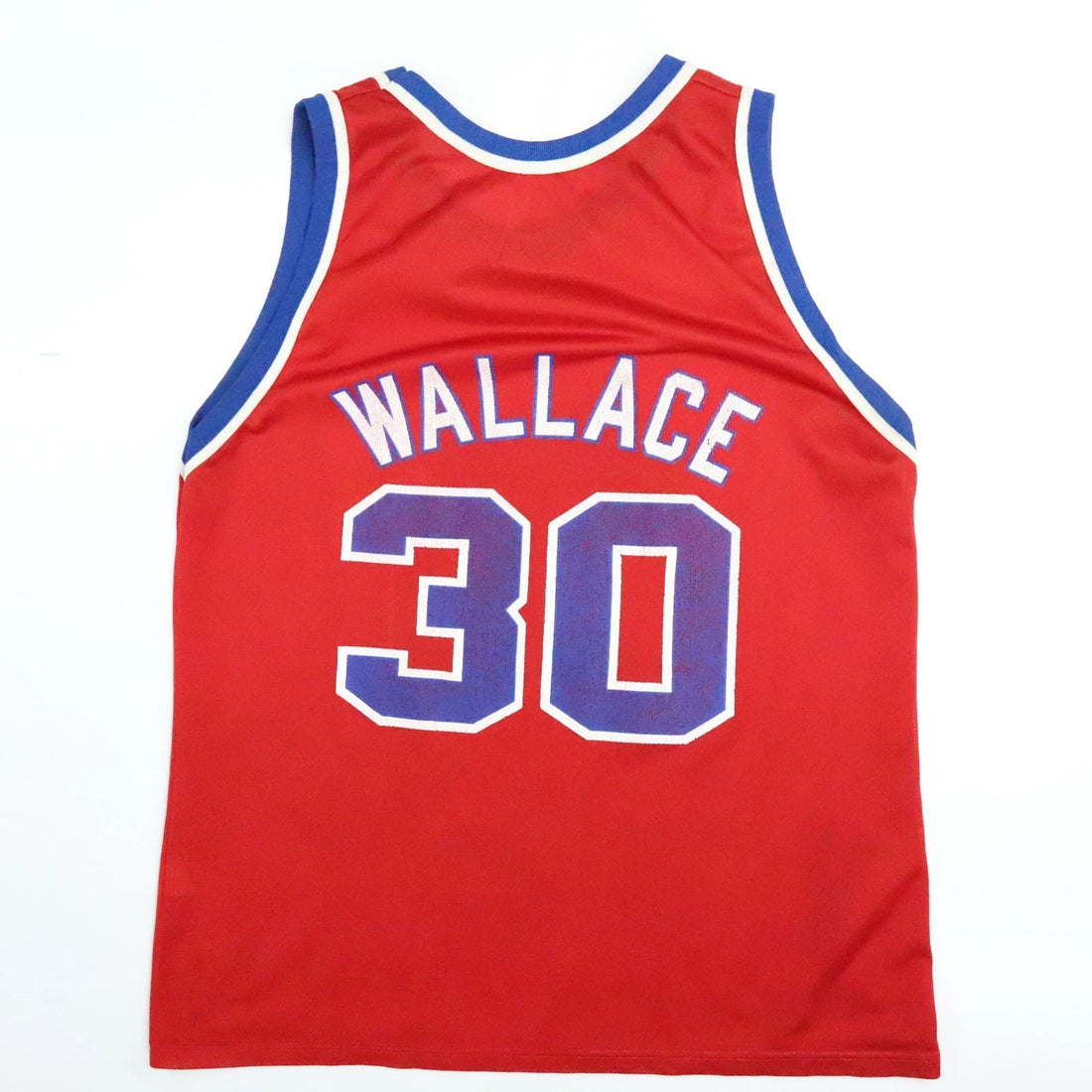 Vintage Washington Bullets Rasheed Wallace Champion Jersey Size 48 NBA