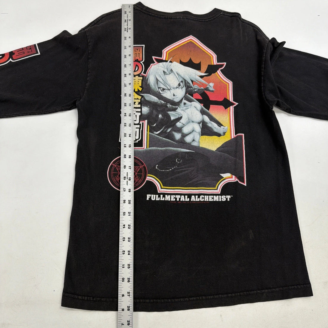 Vintage Full Metal Alchemist Long Sleeve T-Shirt Size Medium Anime Manga 2004