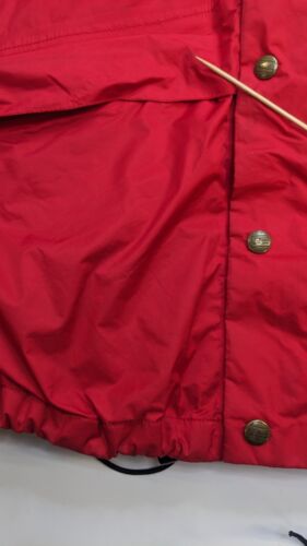 Vintage L.L. Bean Windbreaker Light Jacket Size Small Red