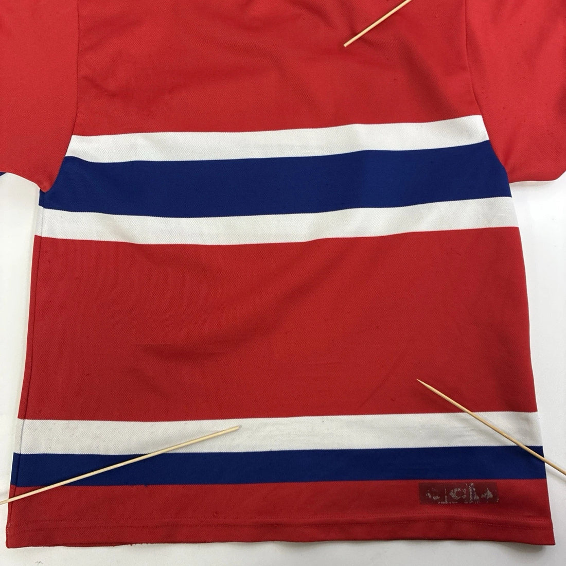 Vintage Montreal Canadiens CCM Jersey Size Small NHL
