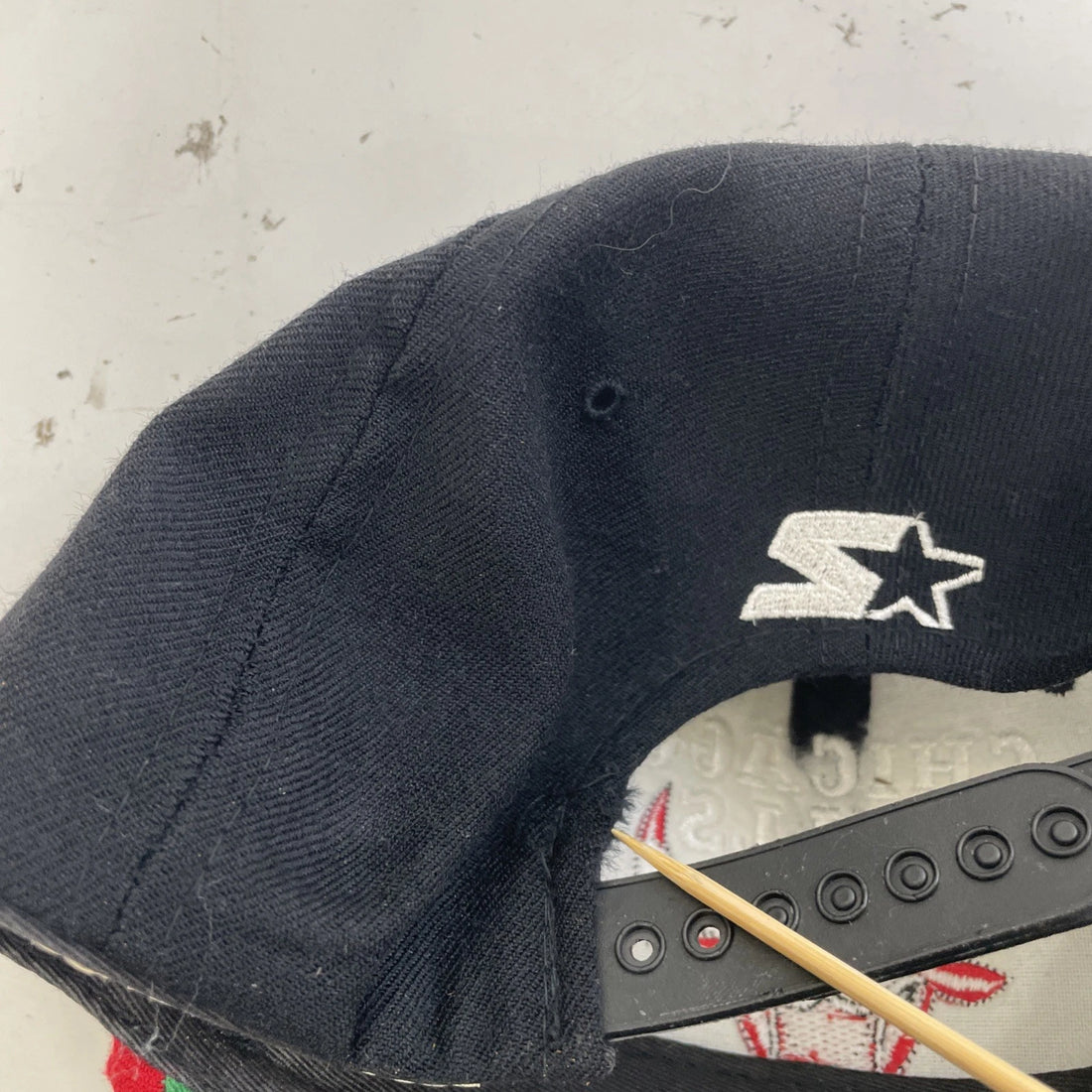 Vintage Chicago Bulls Wool Starter Snapback Hat Cap OSFA 90s NBA