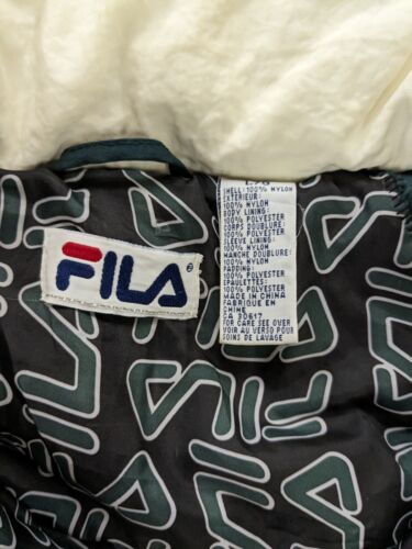 Fila green hot sale puffer jacket