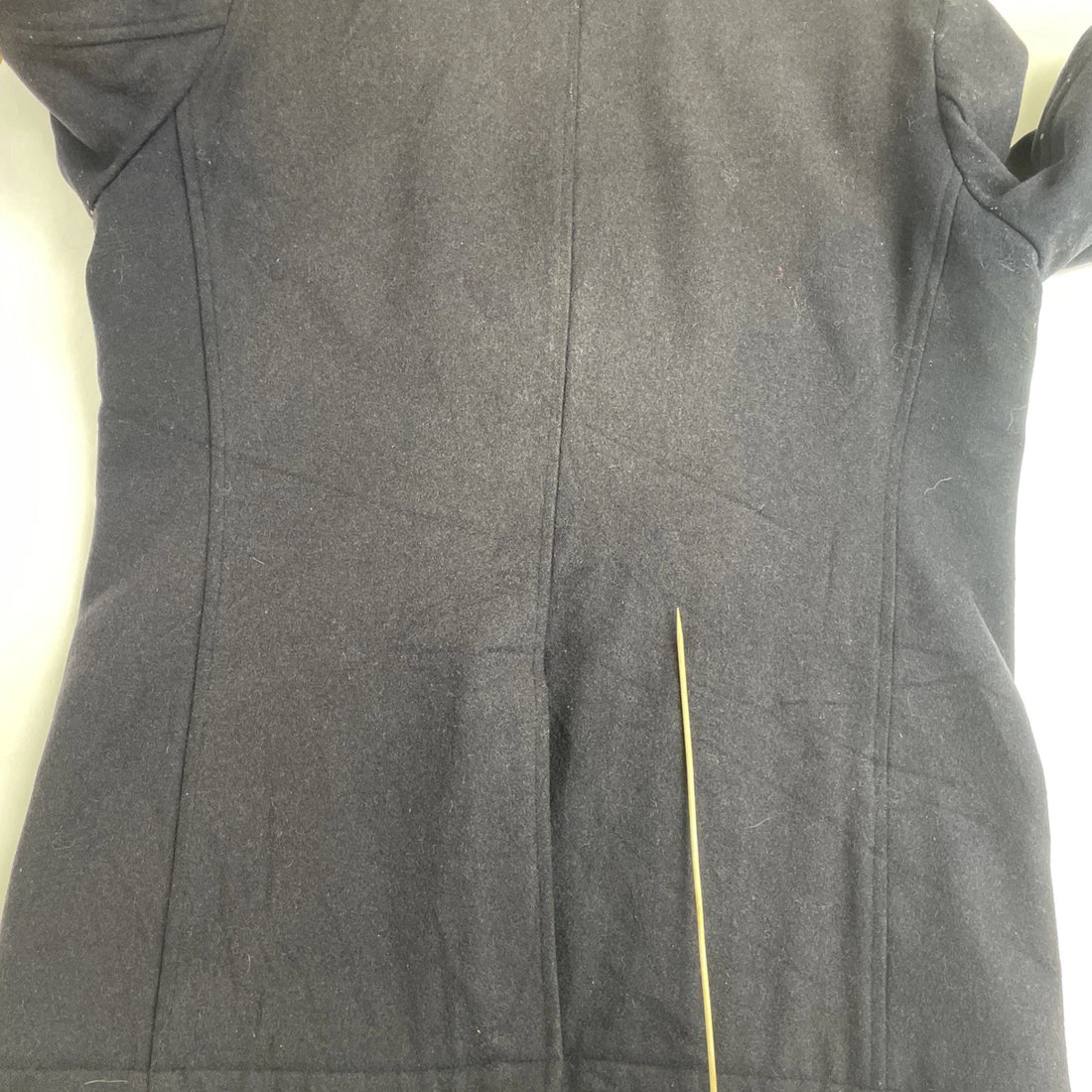 Alpha Industries Wool Pea Coat Jacket Size XL Blue