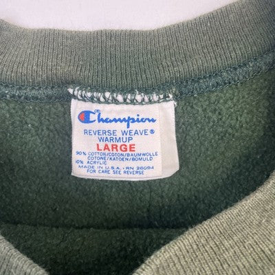 Vintage Alpha Gamma Delta Champion Reverse Weave Crewneck Sweatshirt Large 80s