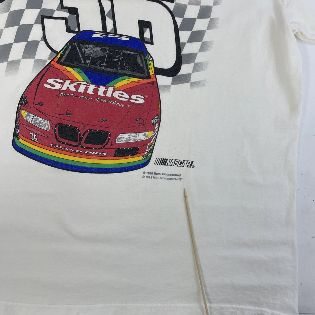 Vintage Ernie Irvan Racing T-Shirt Size XL NASCAR