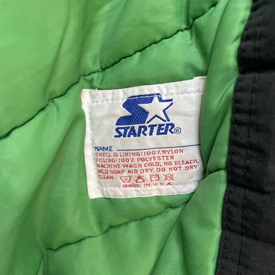 Vintage Boston Celtics Starter Bomber Jacket Size Large NBA