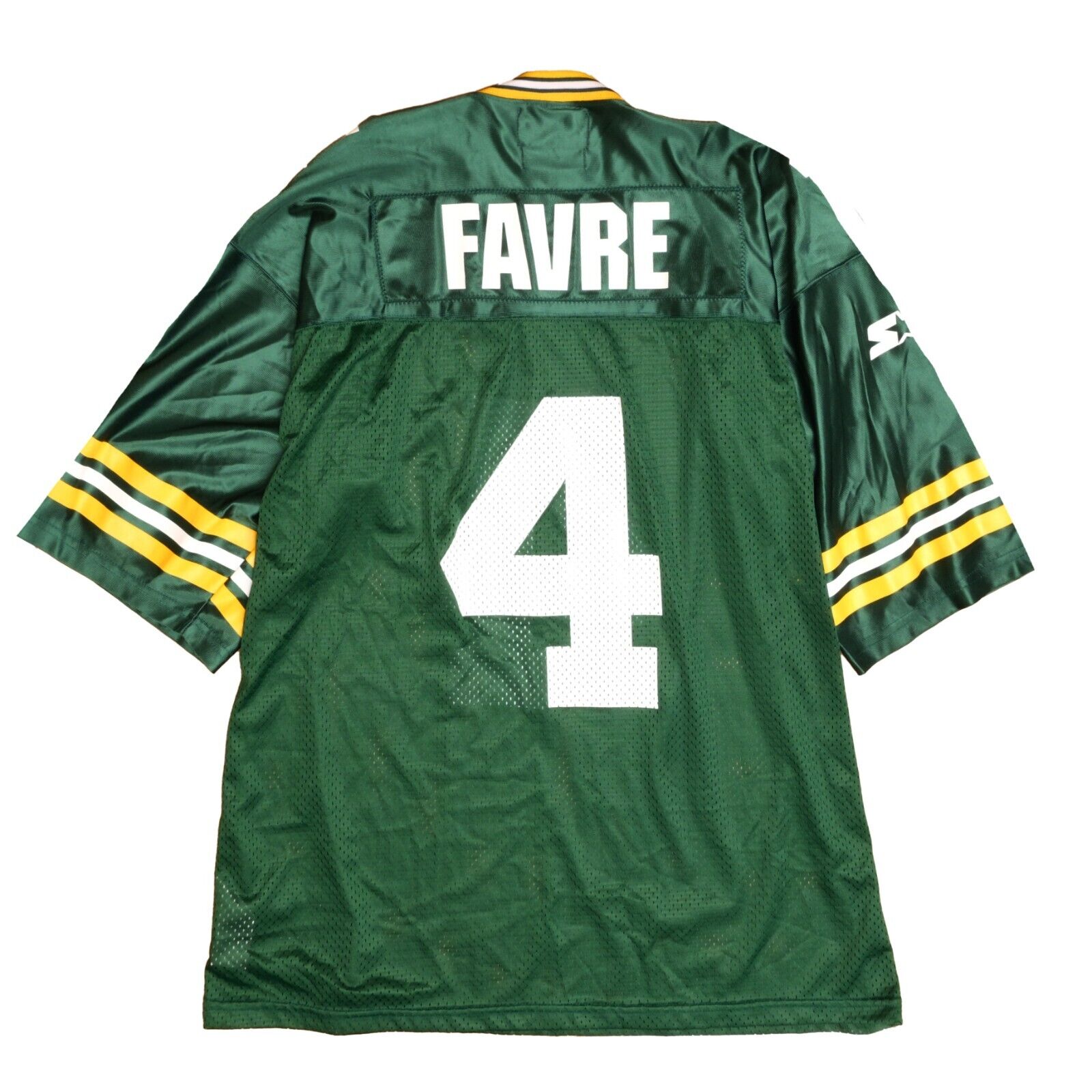 Vintage Green Bay Packers Brett Favre Starter Jersey Size 52 NWT NFL