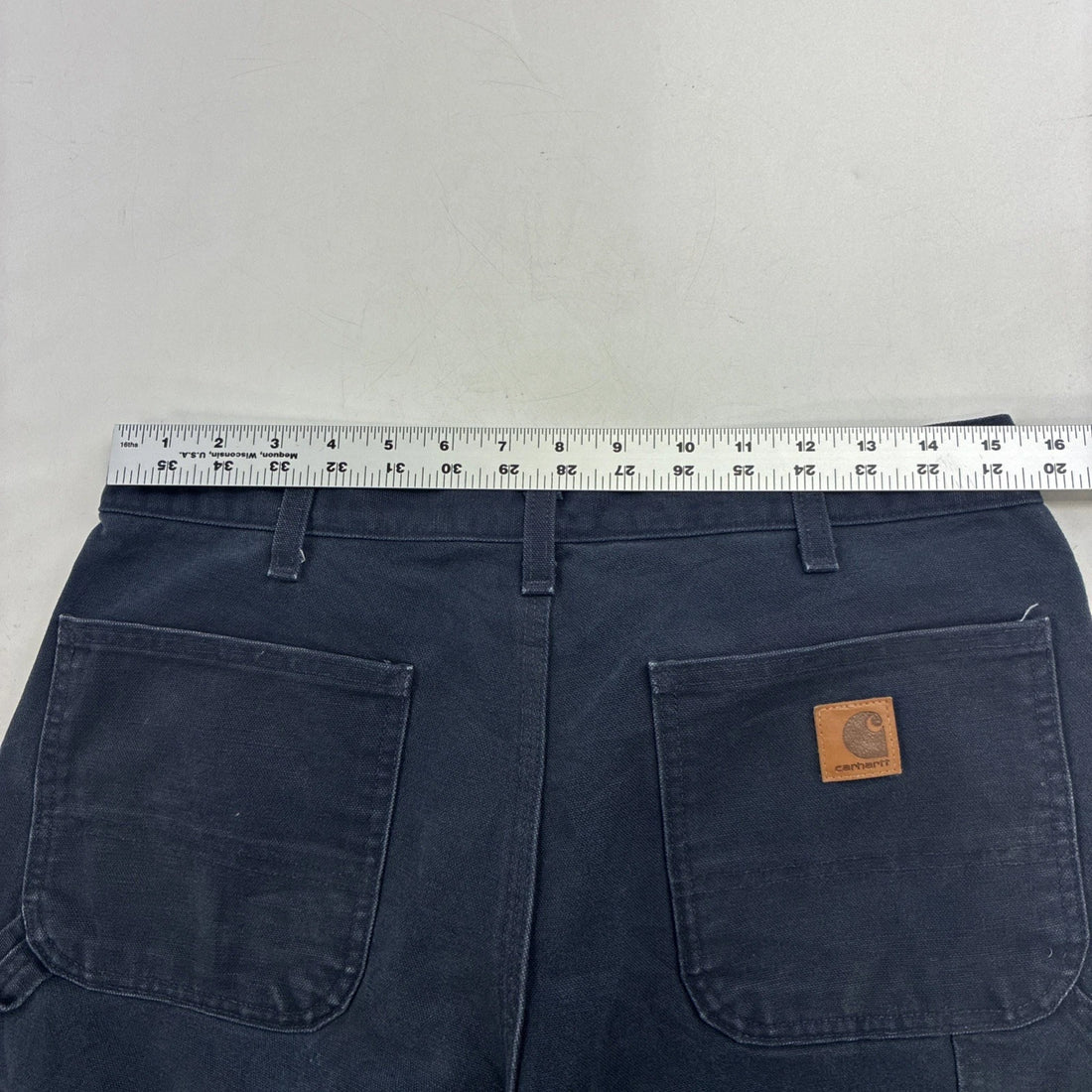 Carhartt Carpenter Utility Work Pants Size 34 X 36 B11 MDT Blue