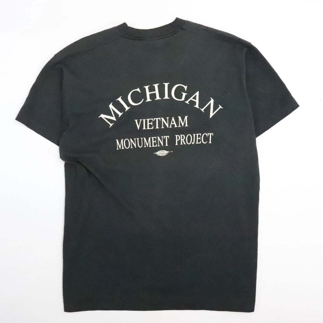 Vintage Michigan Vietnam Monument Project POW MIA Helicopter T-Shirt XL 1992