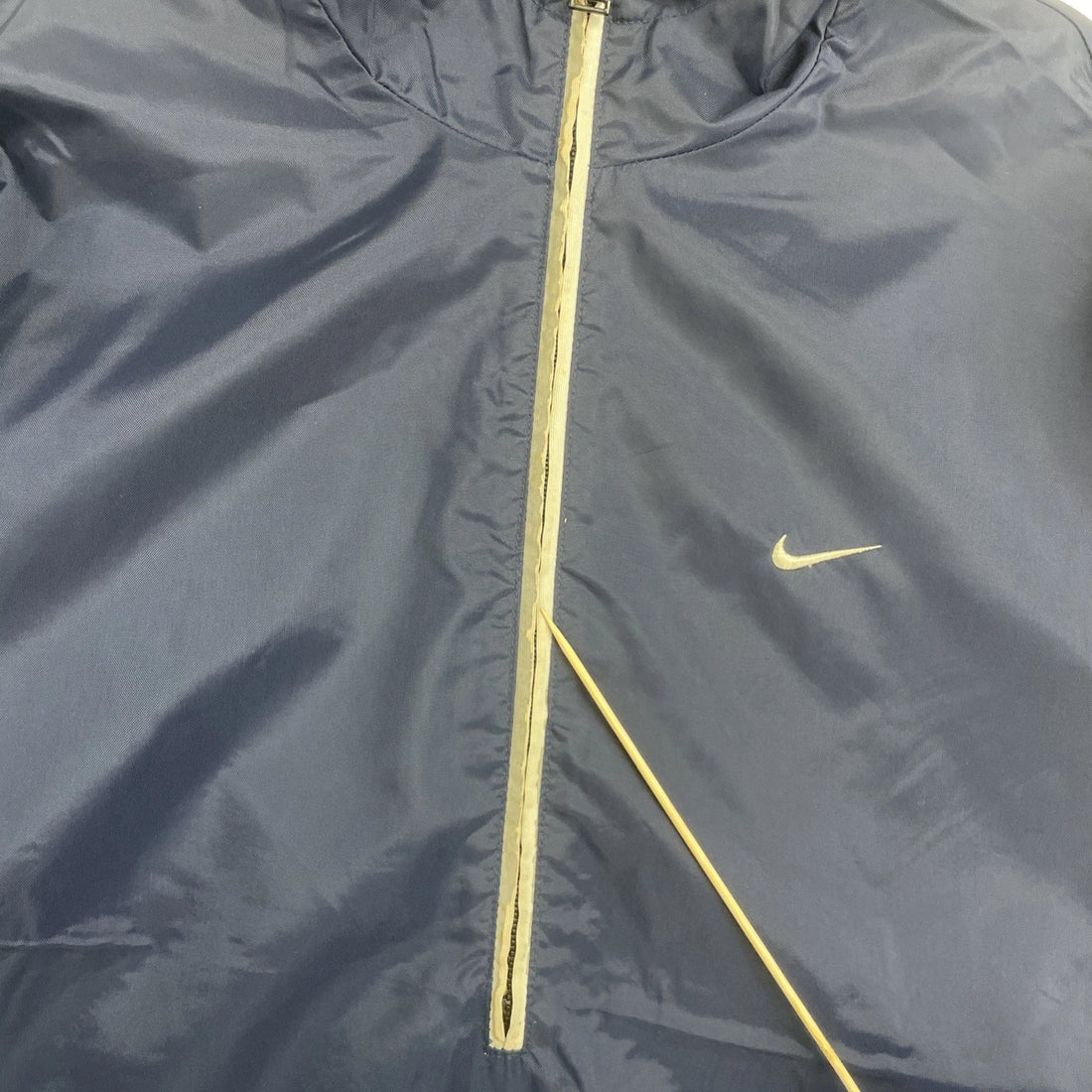 Vintage Nike Pullover Windbreaker Light Jacket Size Small Blue