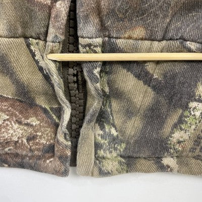 Mossy Oak Camo Work Bomber Jacket Size Medium