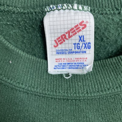 Vintage Varsity Teddy Bear Crewneck Sweatshirt Size XL NFL