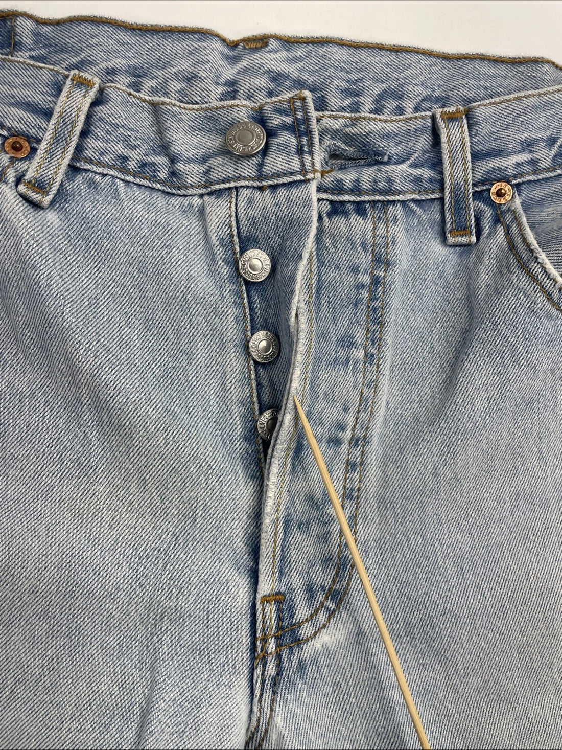 Vintage Levi Strauss & Co 501 XX Denim Jeans Pants Size 34 X 30