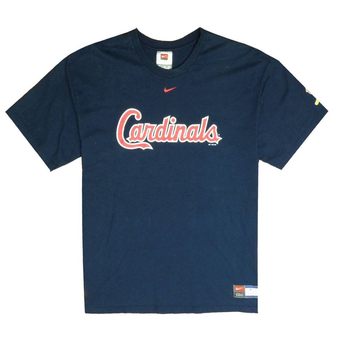 Vintage St. Louis Cardinals Nike Team T-Shirt Size XL Blue 2005 MLB Ba –  Throwback Vault