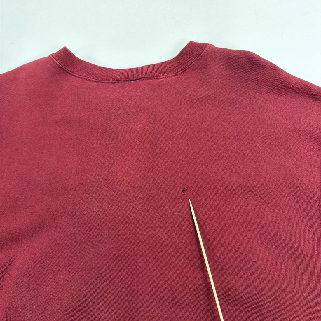Vintage Nike Sweatshirt Size Large Red Embroidered Swoosh