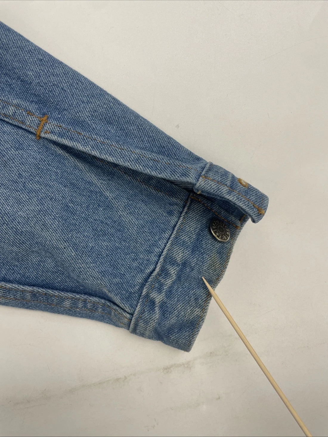 Vintage Home Depot Denim Trucker Jacket Size Large