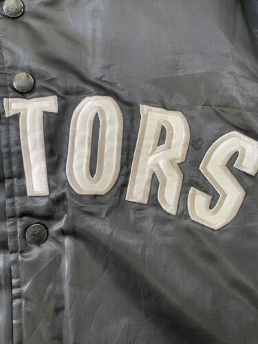 Vintage Toronto Raptors G-III Satin Bomber Jacket Size Medium NBA