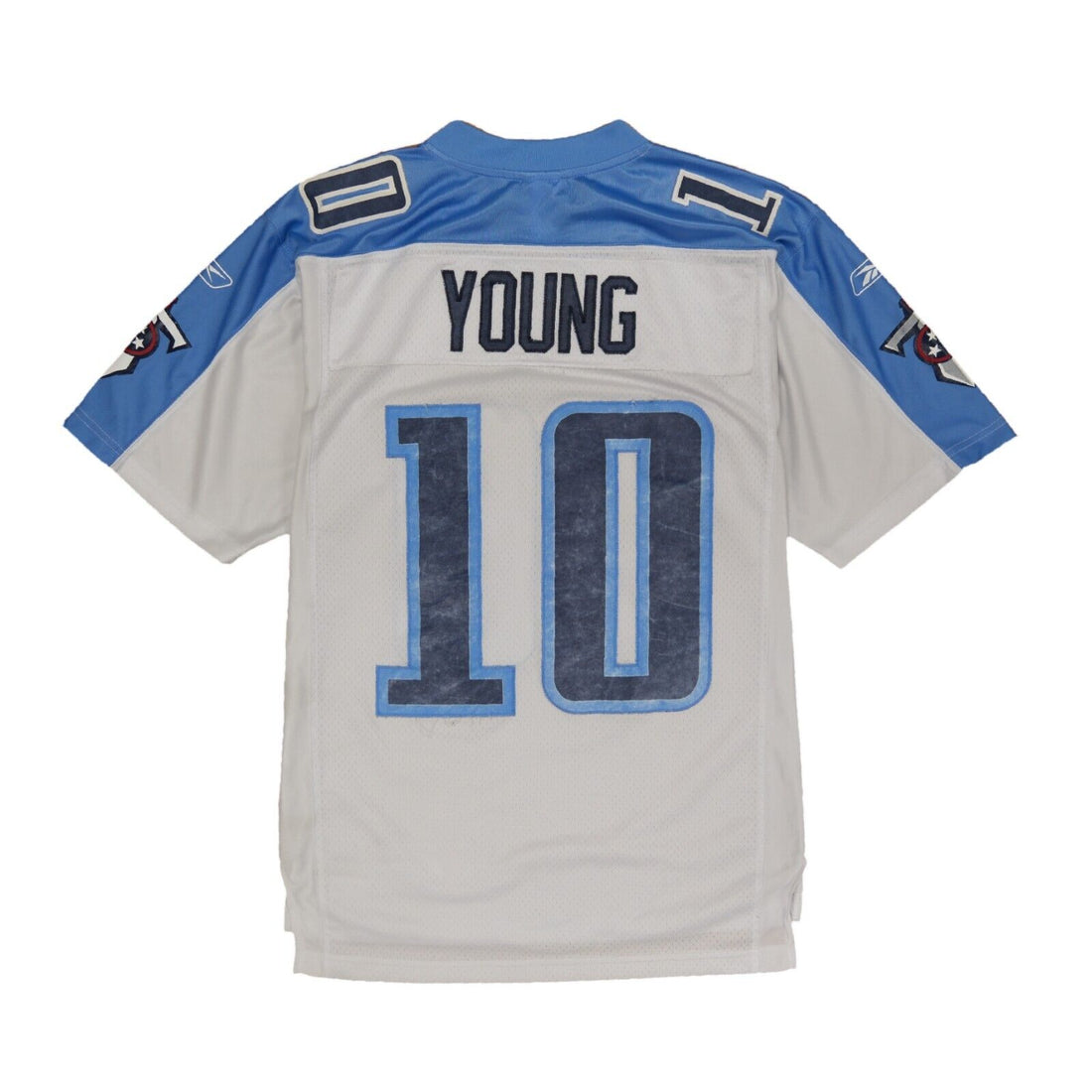 Vintage Tennessee Titans Vince Young Reebok Football Jersey Size Mediu –  Throwback Vault