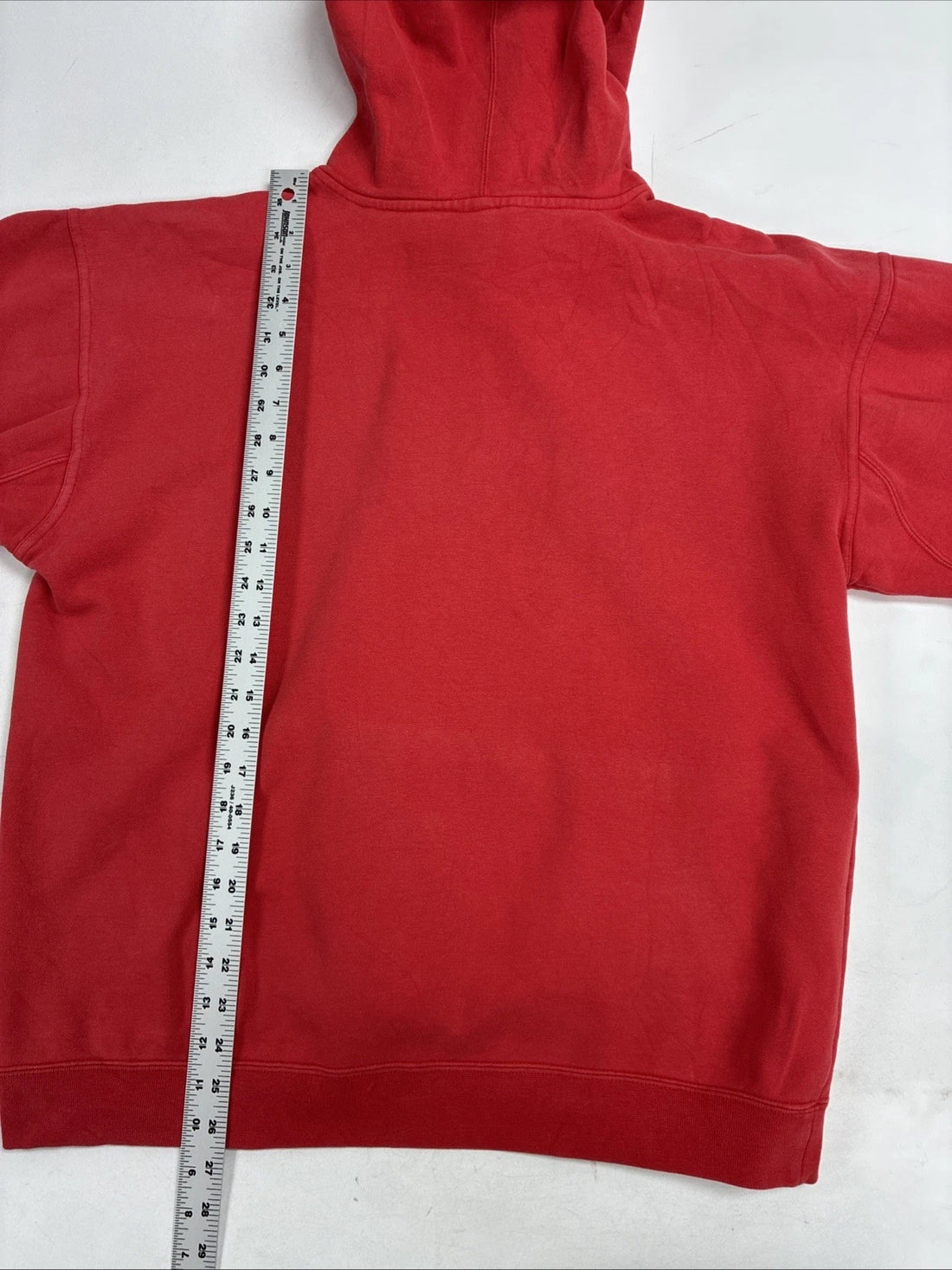 DC Shoe Co USA Sweatshirt Hoodie Size Large Skate Red