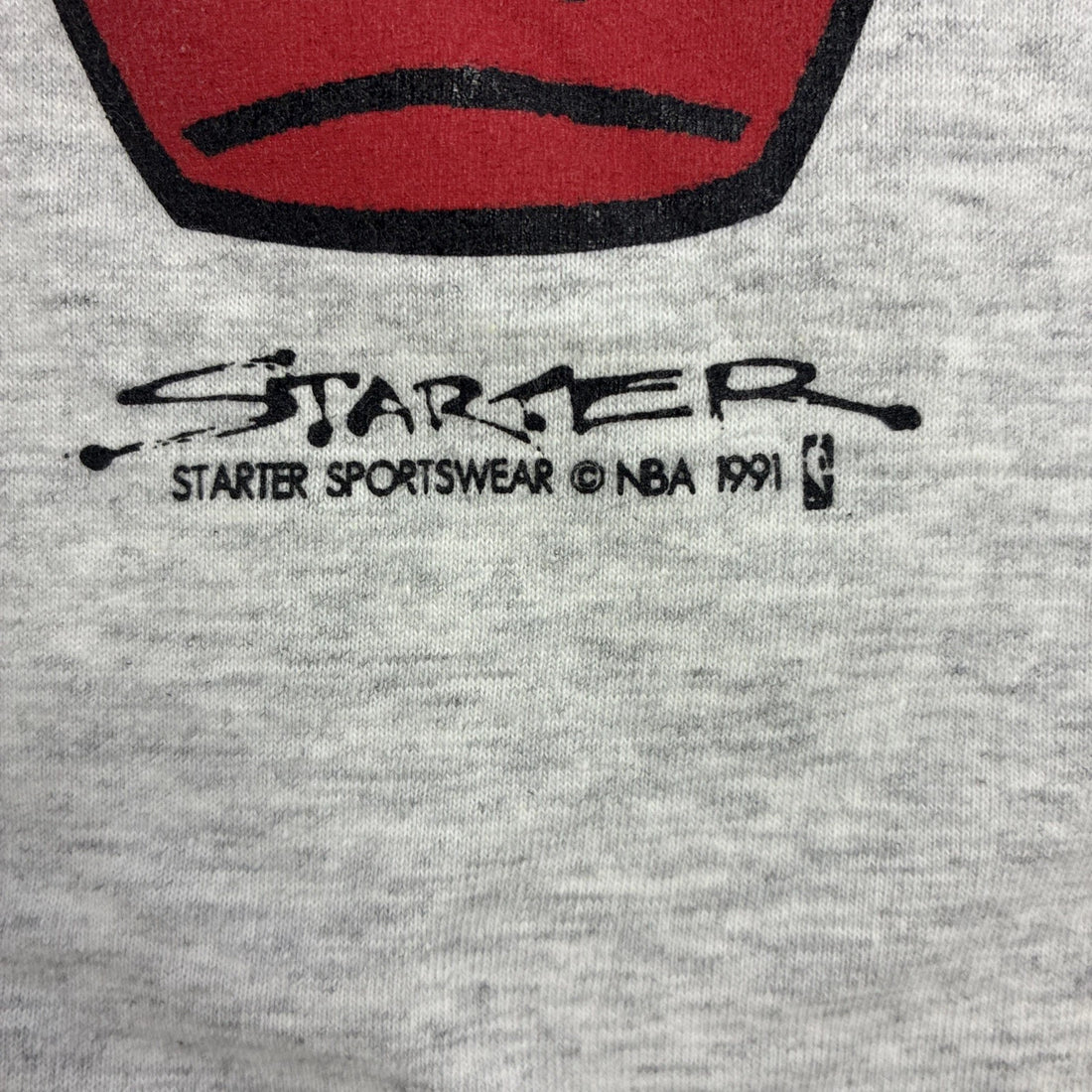 Vintage Chicago Bulls Starter T-Shirt Size Large 90s NBA