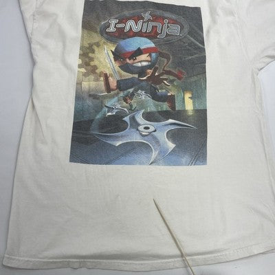 Vintage I-Ninja Namco T-Shirt Size XL Video Game Promo