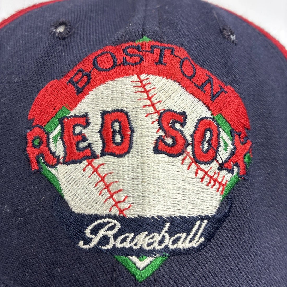 Vintage Boston Red Sox Snapback Hat Cap OSFA MLB