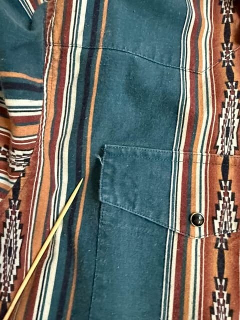 Vintage Wrangler Western Pearl Snap Shirt Size 2XL Aztec