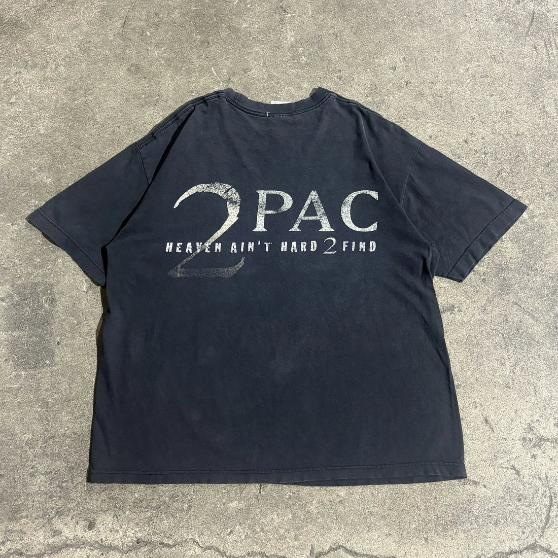 Vintage Tupac Heaven Ain't Hard 2 Find T-Shirt Size XL Rap Hip Hop 2Pac 90s