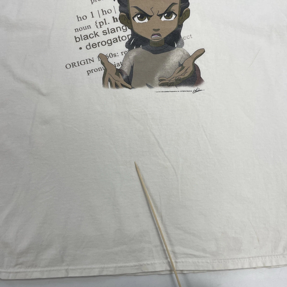 The Boondocks Riley Hoe T-Shirt Size 3XL TV Show Promo