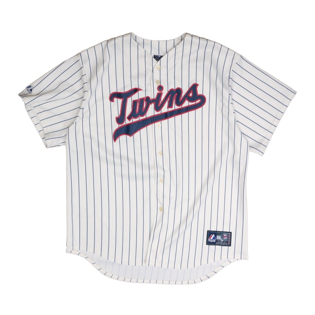 Vintage Minnesota Twins Majestic Pinstripe Baseball Jersey Size