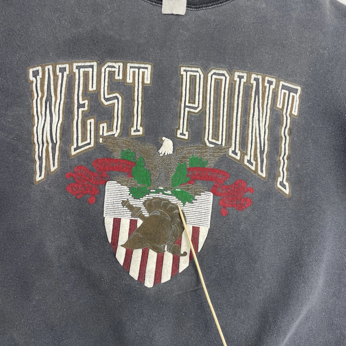 Vintage West Point USMA Crest Crewneck Sweatshirt XL 90s