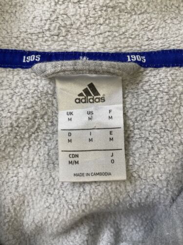 Chelsea Football Club Adidas Sweatshirt Hoodie Size Medium Soccer