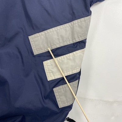 Vintage Adidas Windbreaker Light Jacket Size XL Blue