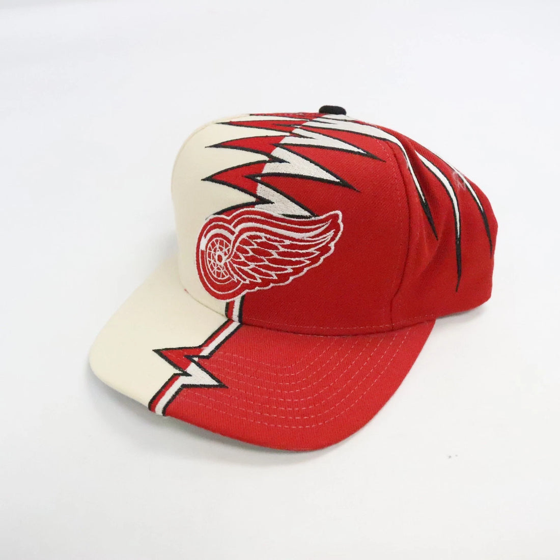 Vintage Detroit Red Wings Wool Shockwave Starter Hat OSFA NHL