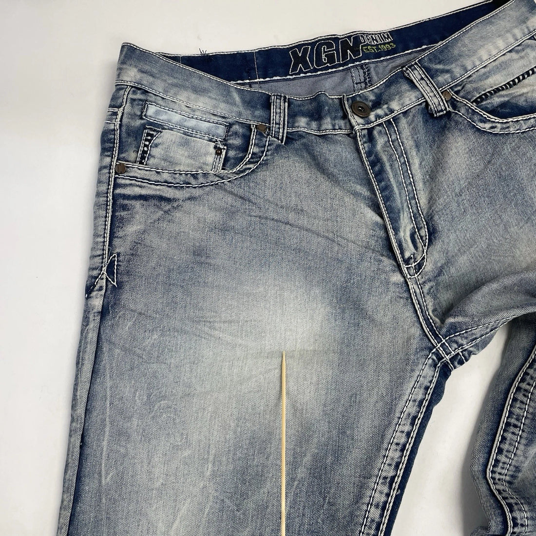 XGN Oxygen Denim Jeans Pants Size 36 Y2K