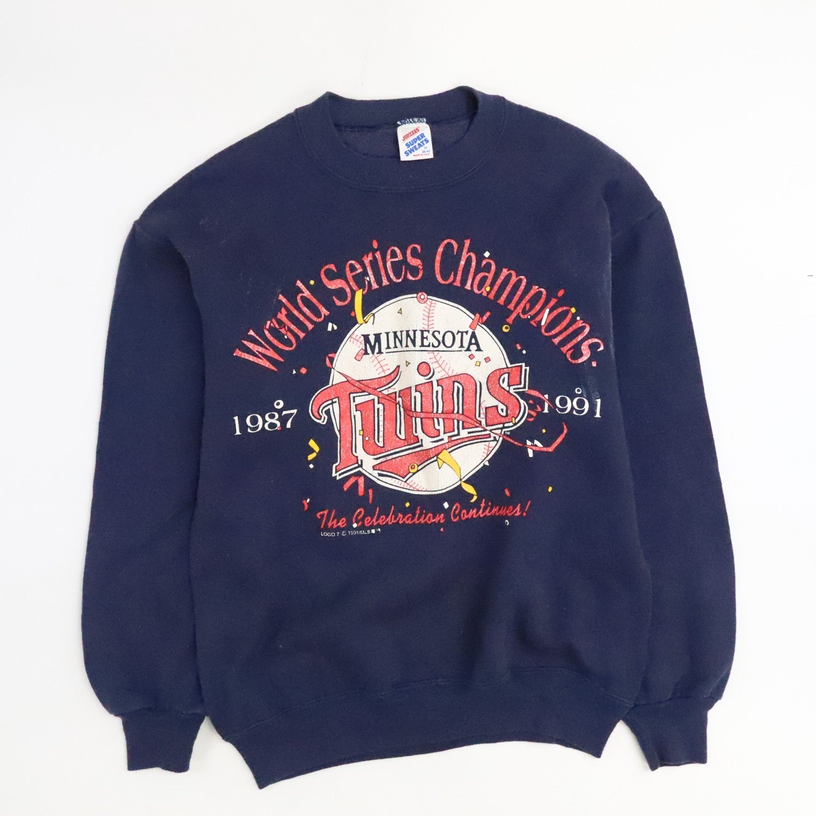 Vintage Minnesota Twins World Series Champs Sweatshirt Size