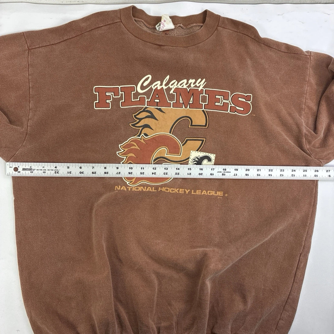 Vintage Calgary Flames Sweatshirt Crewneck Size XL NHL