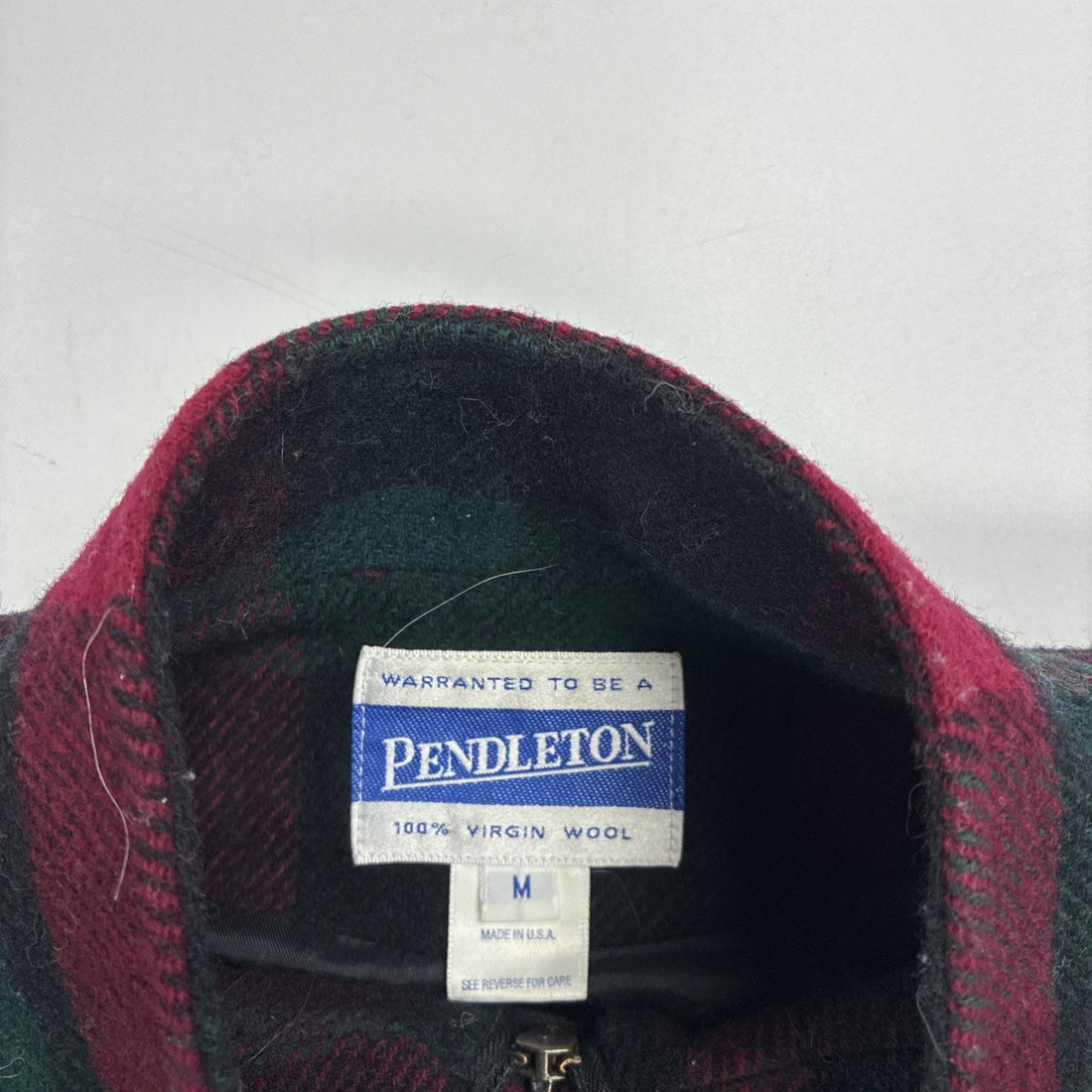 Pendleton Wool Bomber Jacket Size Medium